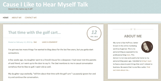 Personal Blog